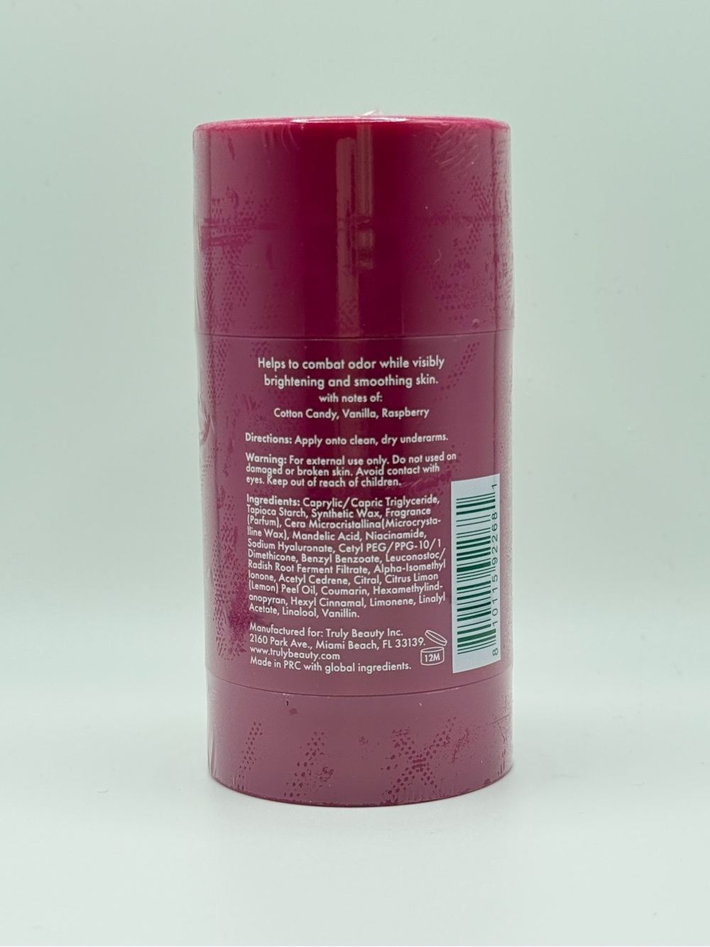 Truly Beauty Unicorn Fruit Deodorant Stick – Clean Vegan Aluminum-Free - Picture 4 of 4